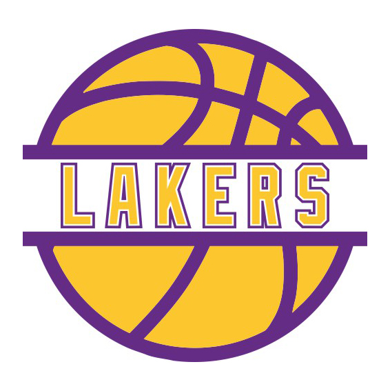 Basketball Los Angeles Lakers Logo iron on paper